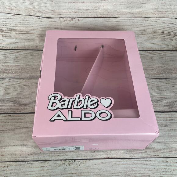 Aldo X Barbie Party 650 Womens Sz 6B Platform Sandals Heels Pink - Picture 3 of 12